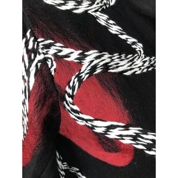 Kaktus Open Front Embroidered Print Jacket - Picture 9 of 12